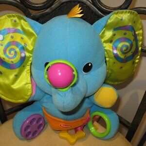 almost new/ blue elephant/Playskool  /30X25